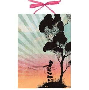 Papaya Art Hula Hoop Wall Panel